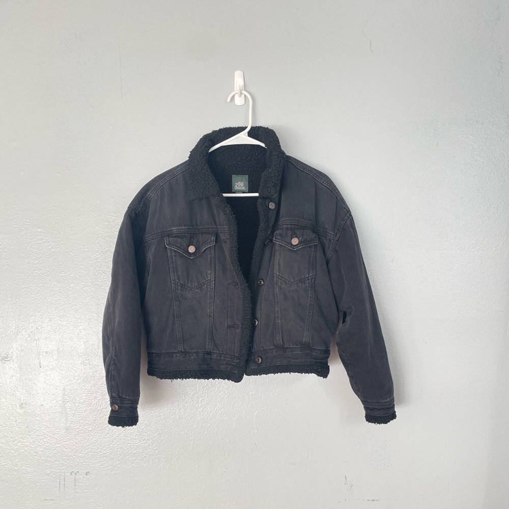 Black Jean jacket from Target